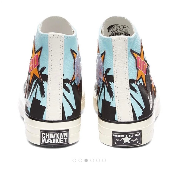 Converse x Chinatown Market Chuck Taylor 1970s Hi Lakers - Picture 3 of 8